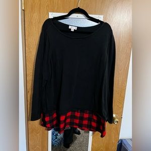 QVC Belle by Kim Gravel xl tunic sweater
